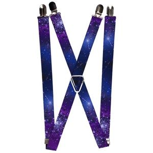 Claire’s Galaxy Pattern Suspenders